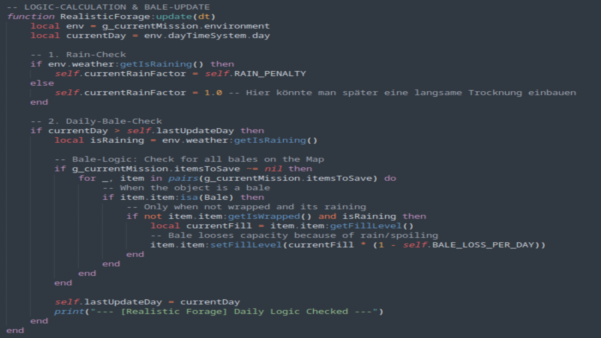 Bale Logic Scripting